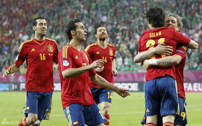 2012欧洲杯西班牙vs爱尔兰天下足球
